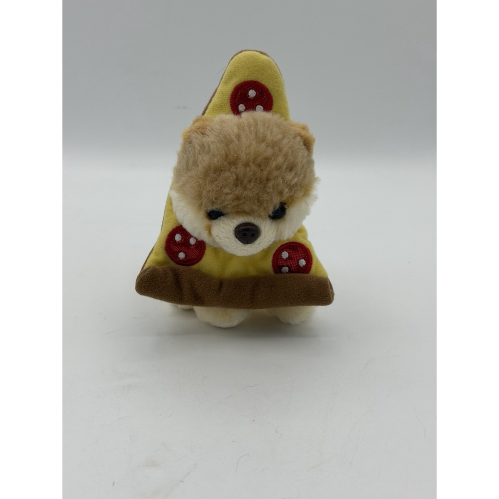 GUND Itty Bitty Boo Pomeranian 5" Dog Bean Plush Pizza Slice